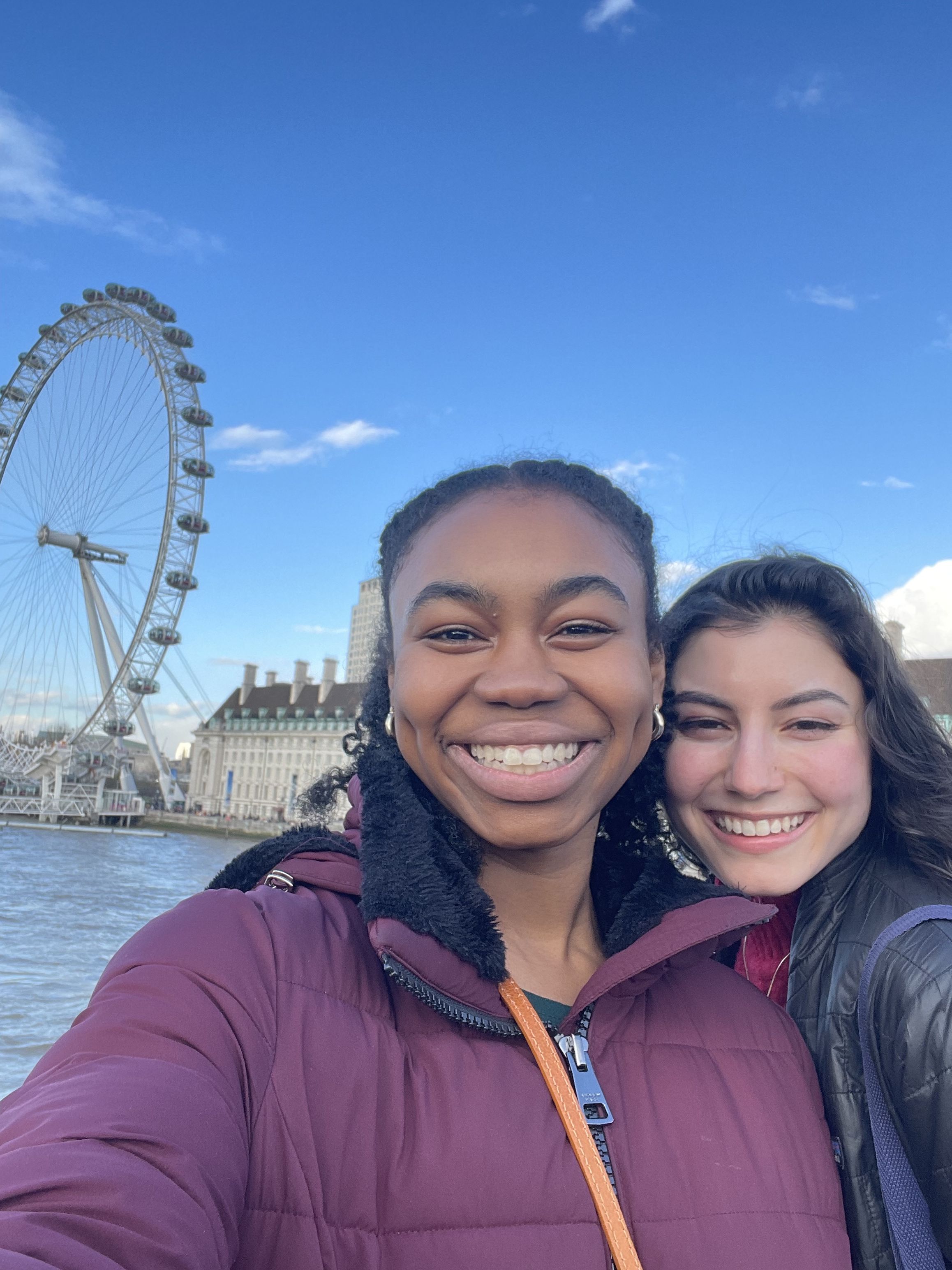 Jordan Rice at the London Eye