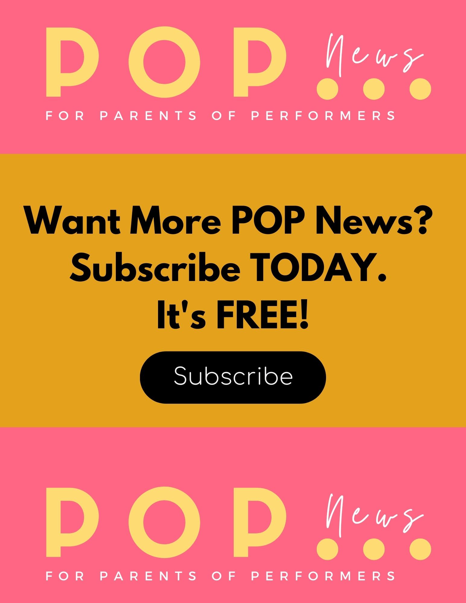 Subscribe to POP News FREE