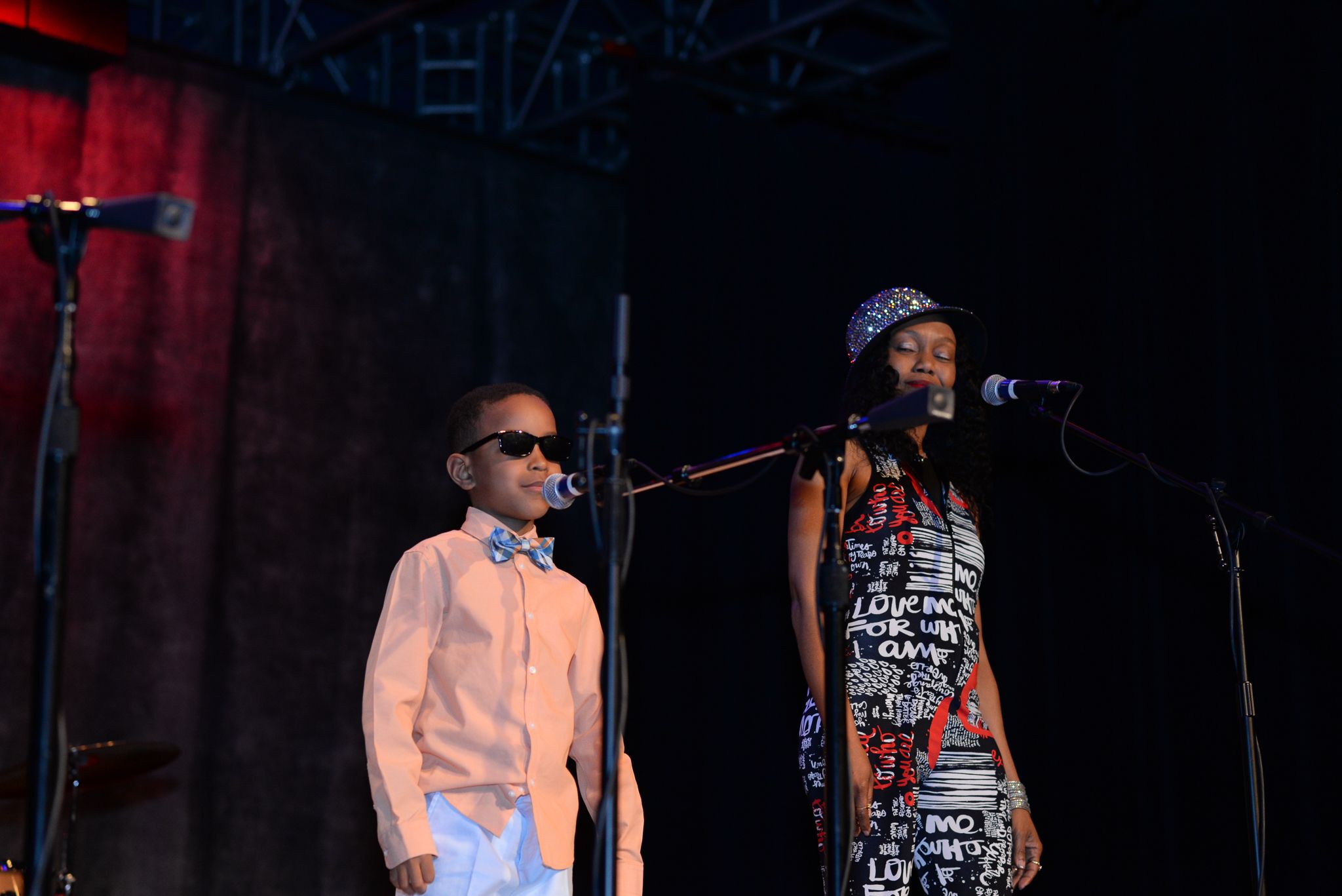 Kevin Andre and Dana Rice Sing "Run And Tell That" at the Big Dreams Concert in Duluth, GA